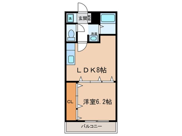 ＦＩＬＬ　ＥＡＳＴの物件間取画像